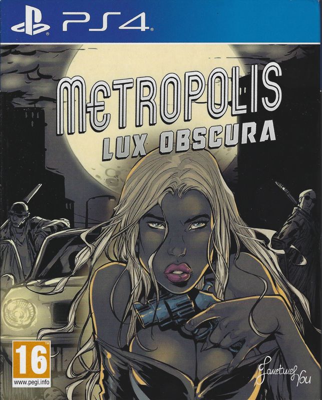 Metropolis: Lux Obscura box art for Playstation 4